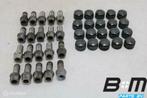 Set originele wielbouten + dopjes Audi A1 GB, Gebruikt, Band(en)