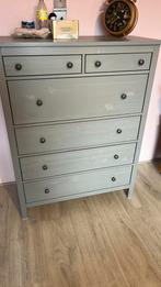 Hemnes Ladekast Ikea grijs, Huis en Inrichting, Kasten | Ladekasten, 5 laden of meer, Ophalen of Verzenden, Zo goed als nieuw