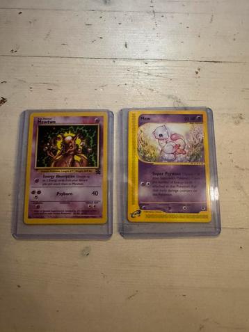 Pokémon Mewtwo Black Star Promo 14 & Mew Expedition Non-Holo beschikbaar voor biedingen