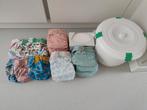 Wasbare luiers totsbots 12x maat 2 en 18x maat 1, Kinderen en Baby's, Babykleding | Overige, Ophalen, Gebruikt, Jongetje of Meisje