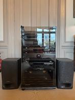 Vintage Technics Stereo set toren met platenspeler jaren 90, Gebruikt, Losse componenten, Tuner of Radio, Ophalen