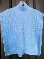 Arket 65%Wol lichtblauwe Poncho Stijl Turtleneck Vest Trui, Maat 38/40 (M), Blauw, Nieuw, Ophalen of Verzenden