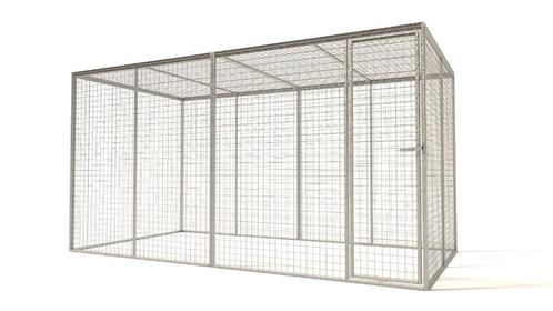 Papegaaienkooi gegalvaniseerd 350 x 180 x 180, Dieren en Toebehoren, Vogels | Hokken en Kooien, Ophalen of Verzenden