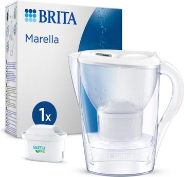 BRITA Marella Waterfilterkan Wit 2.4L - met 1 MAXTRA PRO AIO beschikbaar voor biedingen
