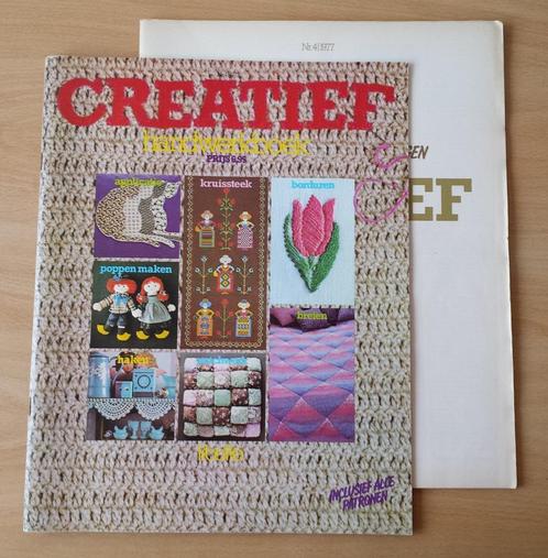 Creatief Handwerkboek - Libelle - 1977, Hobby en Vrije tijd, Borduren en Borduurmachines, Gebruikt, Patroon, Handborduren, Ophalen of Verzenden