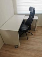 IKEA MALM bureau, Ophalen of Verzenden, Zo goed als nieuw