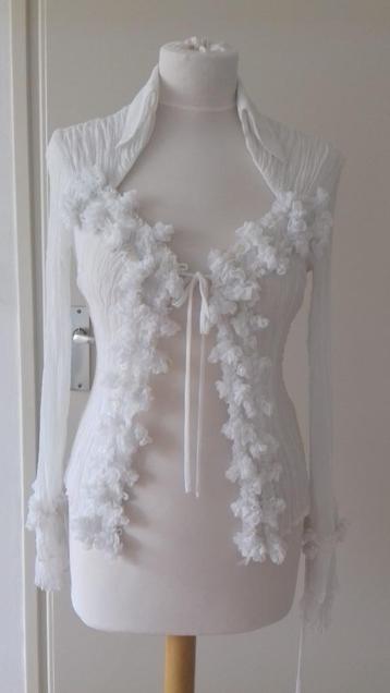 Transparante blouse BLANC NATURE beschikbaar voor biedingen