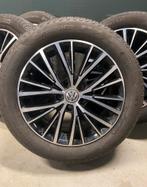 17” Originele VW Touran Vallenuga Velgen + Zomerbanden, 215 mm, Banden en Velgen, 17 inch, Ophalen of Verzenden