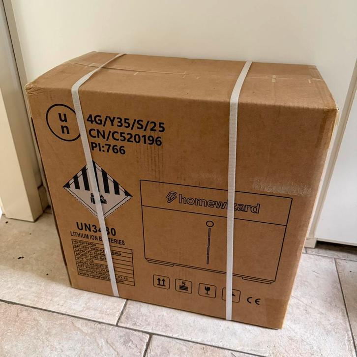 HomeWizard Thuisbatterij 2,7kWh - NIEUW (ongeopend), Computers en Software, Accu's en Batterijen, Nieuw, Ophalen