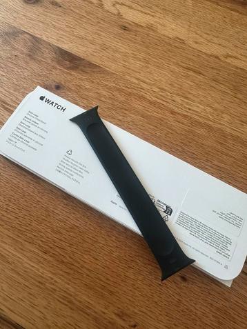 Apple Watch SE Origineel Solobandje - Zwart - Maat 9 beschikbaar voor biedingen