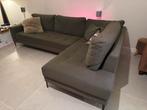 Goossens Coco Hoekbank Bosgroen, Huis en Inrichting, Banken | Bankstellen, Ophalen, 250 tot 300 cm, Gebruikt, 100 tot 125 cm
