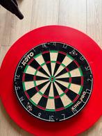KOTO King Pro Dartbord met bescherming en dartpijlen, Sport en Fitness, Darts, Ophalen of Verzenden, Gebruikt, Dartbord