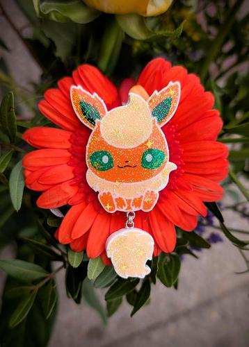 Pokémon sleutelhanger Flareon  beschikbaar voor biedingen
