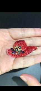 Hoed broche, Sieraden, Tassen en Uiterlijk, Broches, Ophalen, Nieuw, Overige materialen