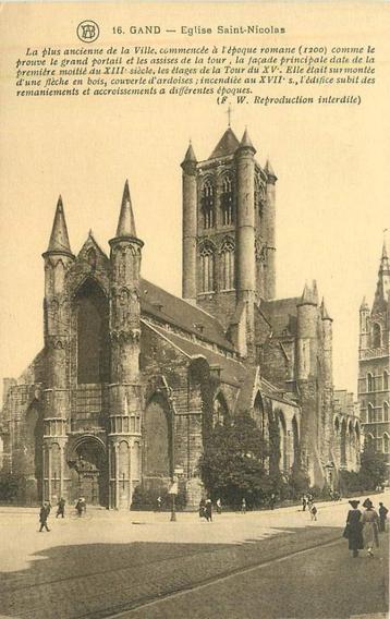 (381-440-023) Gand Eglise Saint-Nicolas beschikbaar voor biedingen