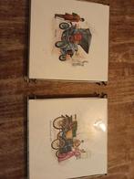 Vintage Pannenonderzetters Auto's (2 stuks), Ophalen of Verzenden