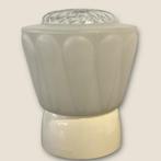 Art Deco Thabur Den Haag plafonnière porseleinen voet, Ophalen