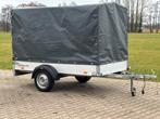 ✅ Huif aanhanger black edition XL aanhangwagen gesloten, Ophalen, Zo goed als nieuw