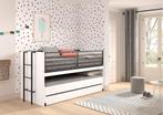 Sam halfhoogslaper (met bureau, logeerbed en lade) - Wit