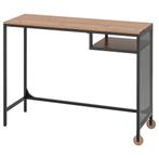 Ikea Fjallbo laptoptafel 100x36, Huis en Inrichting, Bureaus, Ophalen, Zo goed als nieuw