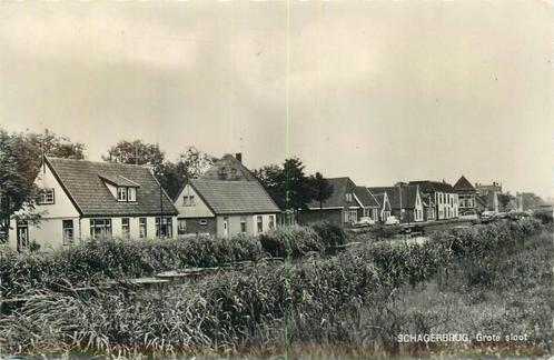 (304-217-005) Schagerbrug Grote sloot, Verzamelen, Ansichtkaarten | Nederland, Noord-Holland, Verzenden