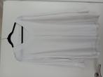 Te Koop: PLUS BASICS Tuniek,  mt 46. Wit. Travelstof. (J-123, Kleding | Dames, Grote Maten, Plus Basics, Ophalen of Verzenden