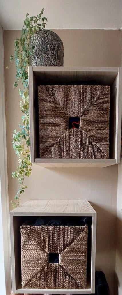 Wandkast 2x, Huis en Inrichting, Kasten | Wandmeubels, Ophalen, Nieuw, Minder dan 150 cm, Minder dan 100 cm