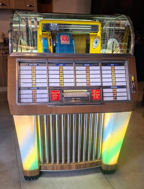 Hele mooie seeburg 100 c., Verzamelen, Automaten | Jukeboxen, Gebruikt, Seeburg, 1950 tot 1960, Ophalen