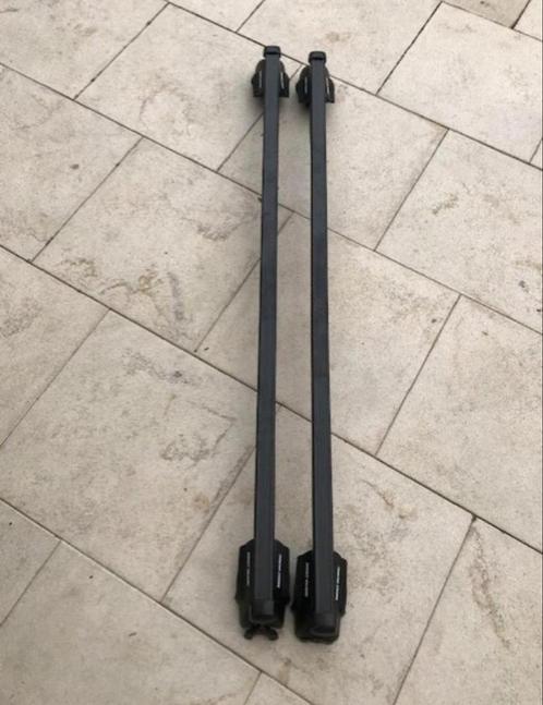 Dakdragerset van MONT BLANC op auto's met dakrails Te Huur, Auto diversen, Dakdragers, Zo goed als nieuw, Ophalen of Verzenden