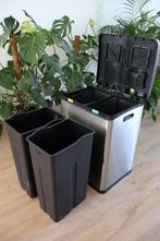 Eko prullenbak 2 x 30L, Ophalen, Gebruikt, Minder dan 50 cm