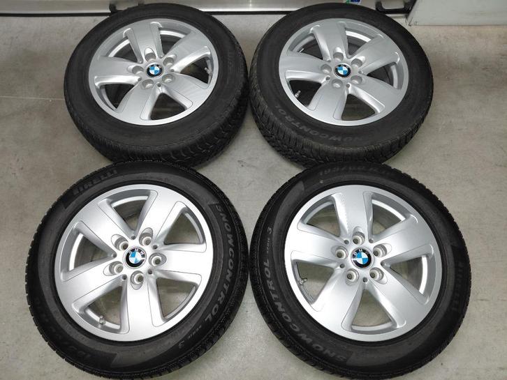 16 inch velgen met winterbanden BMW 1-serie F40 / F44, Auto-onderdelen, Banden en Velgen, Banden en Velgen, Winterbanden, 16 inch