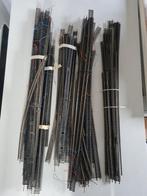 Ca. 30/40 meter H0 rechte lange rails en flexrails