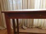 Teakhouten tafel met marmer blad, Antiek en Kunst, Antiek | Meubels | Tafels, Ophalen