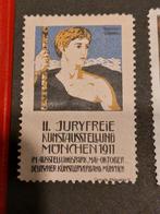 Duitsland Cinderella - Kunstausstellung München 1911, Postzegels en Munten, Ophalen of Verzenden, Duitse Keizerrijk, Postfris