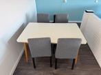 Ikea chairs and dining table, Ophalen, Zo goed als nieuw, 4 tot 6 stoelen