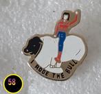 Pin I Rode The Bull, Verzamelen, Speldjes, Pins en Buttons, Verzenden, Gebruikt