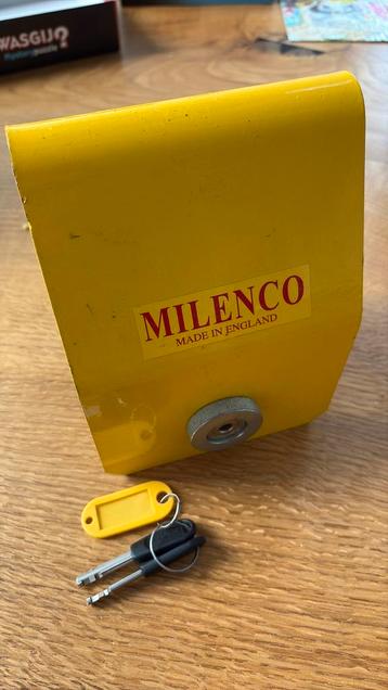 Milenco disselslot incl 2 sleutels beschikbaar voor biedingen