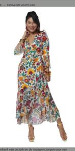Tessa Koops Indira jurk maat M, Kleding | Dames, Maat 38/40 (M), Wit, Ophalen of Verzenden, Zo goed als nieuw