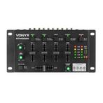 Vonyx STM3025B mixer 4-kanaals met Bluetooth USB mp3 speler, Ophalen, Gebruikt, Minder dan 5 kanalen, Microfooningang