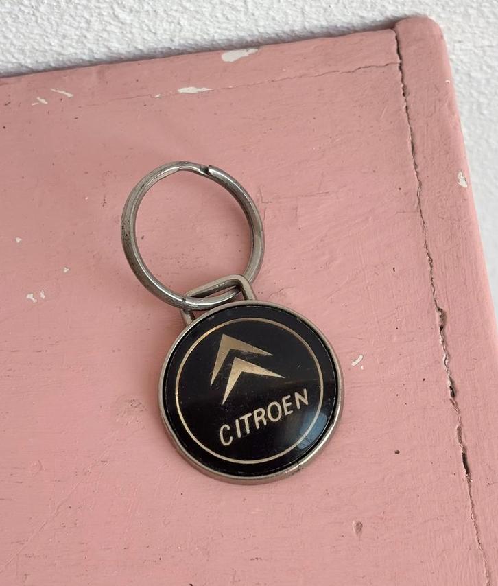 Vintage Citroën Tacho Sleutelhanger, Verzamelen, Sleutelhangers, Zo goed als nieuw, Merk, Ophalen of Verzenden