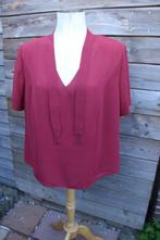 Tuniek rood Edgar Vos mt 48 Vaste prijs, Kleding | Dames, Blouses en Tunieken, Maat 46/48 (XL) of groter, Zo goed als nieuw, Rood