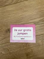Ticket funzone Apeldoorn, Eén persoon, Ticket of Toegangskaart