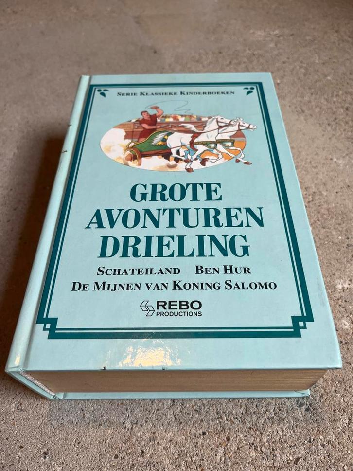 Grote Avonturen Drieling - Klassieke Jeugdverhalen, Boeken, Kinderboeken | Jeugd | onder 10 jaar, Gelezen, Fictie algemeen, Ophalen of Verzenden