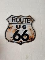 Metalen wandbord vintage.. Route 66, Ophalen of Verzenden