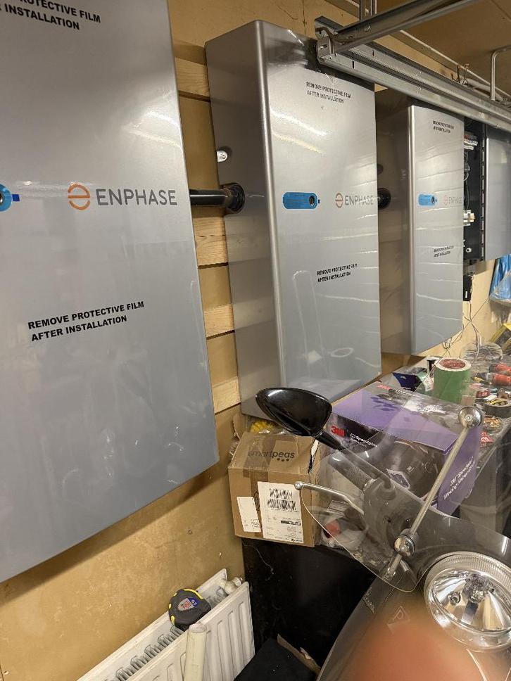 3x enphase 5p batterij - enkele fase ,complete system, Hobby en Vrije tijd, Elektronica-componenten, Zo goed als nieuw, Ophalen