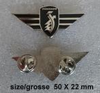 ZUNDAPP pin speld logo zwart KS 50 80 100 125 517 CS GT, Motoren, Nieuw