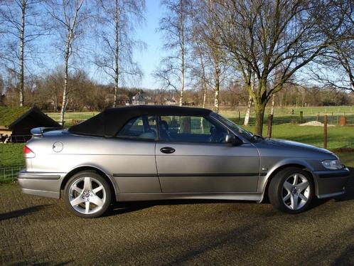 Saab 9-3 cabrio 2003/nw linnenkap/140500km/turbo/APK 02/25, Auto's, Saab, Particulier, Saab 9-3, ABS, Airbags, Airconditioning