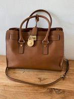 Michael Kors Hamilton schoudertas., Ophalen of Verzenden, Zo goed als nieuw, Bruin, Schoudertasje