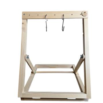 Macramé rek (frame), incl. 2 S-haken, nieuw beschikbaar voor biedingen