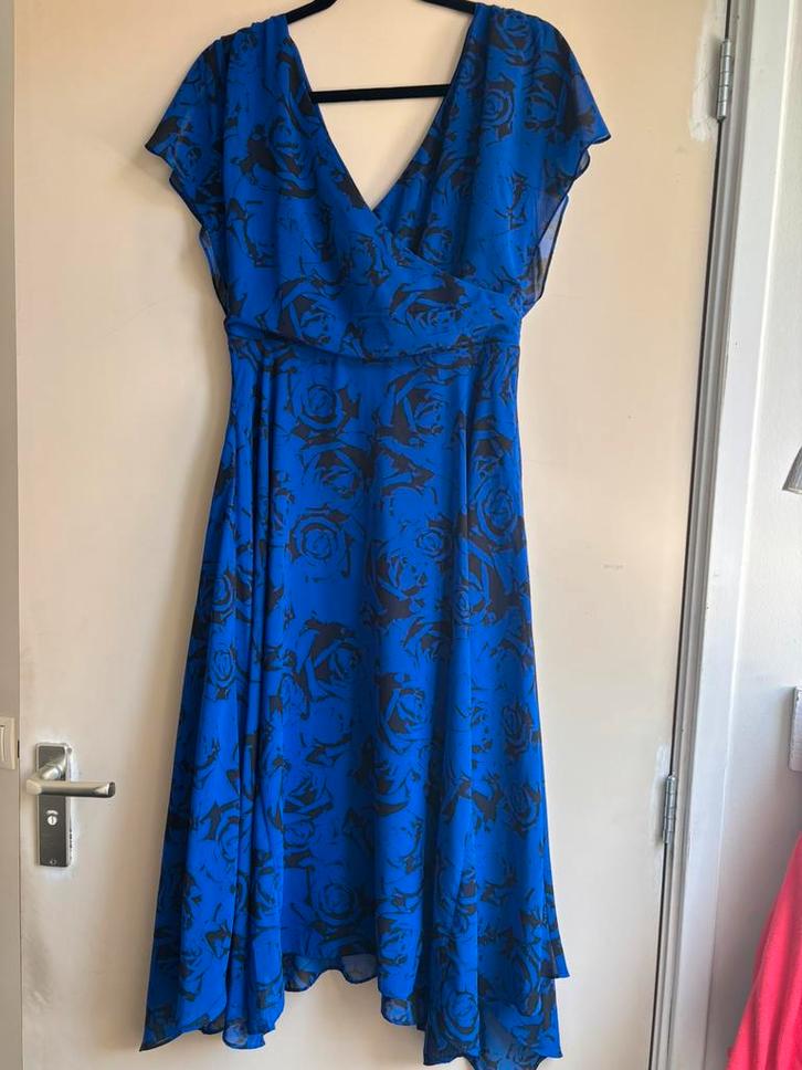 Feestelijke zomerjurk van Esprit, maat S, Kleding | Dames, Gelegenheidskleding, Zo goed als nieuw, Blauw, Ophalen of Verzenden